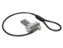Targus DEFCON - Security cable lock - ultimate, universal, with adaptable lock head - silver - 30 cm (pack of 25) thumbnail 10