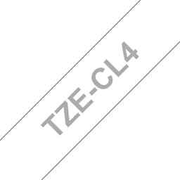 Brother TZe-CL4 - Roll (1.8 cm x 8 m) 1 cassette(s) cleaning tape - for Brother PT-D600, P-Touch PT-D400, D450, D800, E310, E550, P900, P950, P-Touch EDGE PT-P750