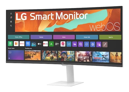 34" WQHD Curved Smart Monitor with webOS — view 3