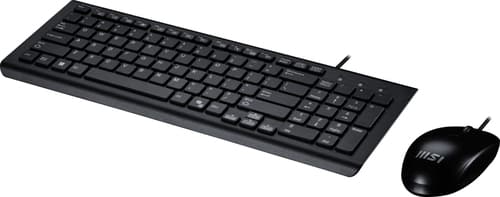 MSI USB Combo Copilot PRO_UK keyboard Mouse included Home/Office QWERTY UK English Black — view 4