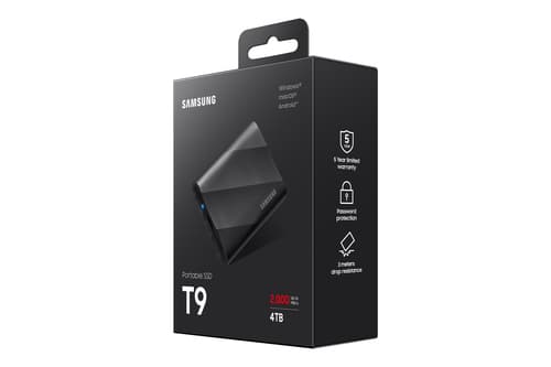 Samsung T9 MU-PG4T0B - SSD - 4 TB - USB 3.2 Gen 2x2 — view 13