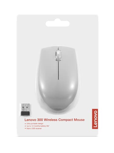 LENOVO 300 W/L COMPACT MOUSE GREY — view 7