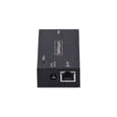StarTech.com Serial to Ethernet Adapter, IP LAN to RS232 DB9 Converter - Device server - PoE - 100Mb LAN, RS-232 - wall / DIN rail mountable - TAA Compliant