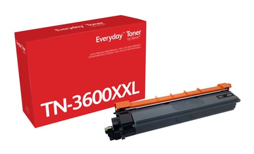 Everyday - Black - compatible - box - toner cartridge (alternative for: Brother TN-3600XXL) - Green World Alliance return programme - for Brother DCP-L5510, HL-L5210, HL-L6210, HL-L6410, MFC-L5710, MFC-L6710, MFC-L6910