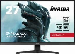 iiyama G-MASTER Red Eagle G2770HSU-B6 - LED monitor - gaming - 27" - 1920 x 1080 Full HD (1080p) @ 180 Hz - Fast IPS - 300 cd/m� - 1000:1 - 0.2 ms - HDMI, DisplayPort - speakers - black, matte