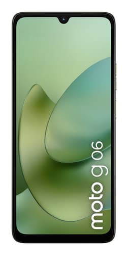 Motorola Moto G06 - 4G smartphone - dual-SIM - RAM 4 GB / Internal Memory 64 GB - microSD slot - LCD display - 6.88" - 1640 x 720 pixels (120 Hz) - rear camera 50 MP - front camera 8 MP - pantone tendril — view 4