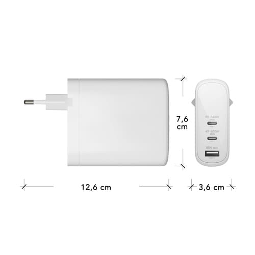 re-charge Pro-EU W. Chrg USBC 140W+100W — view 6
