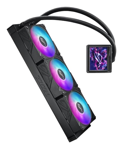 ASUS ROG Ryujin III 360 ARGB Extreme, All-in-one liquid cooler, 12 cm, 2800 RPM, Black — view 8