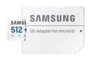Samsung PRO Plus MB-MD512SA - Sonic the Hedgehog flash memory card (microSDXC to SD adapter included) - 512 GB - A2 / Video Class V30 / UHS-I U3 - microSDXC UHS-I - white thumbnail 5