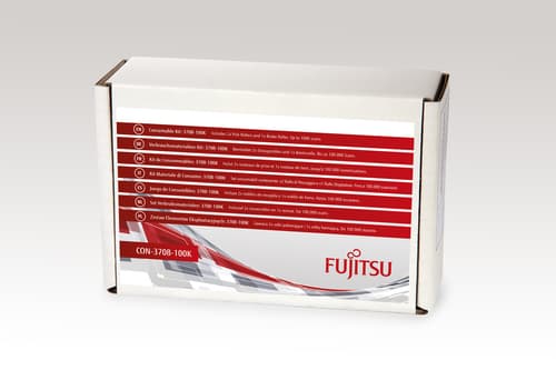 Fujitsu/PFU Consumable Kit: 3708-100K For SP-1120, SP-1125, SP-1130. Includes 2x Pick Rollers and 1x Brake Roller. Estimated Life: Up to 100K scans.