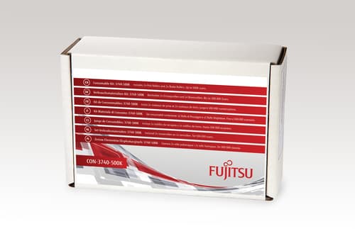 Fujitsu/PFU Consumable Kit: 3740-500K For fi-7600, fi-7700S, fi-7700. Includes 2x Pick Rollers and 2x Brake Rollers. Estimated Life: Up to 500K scans.