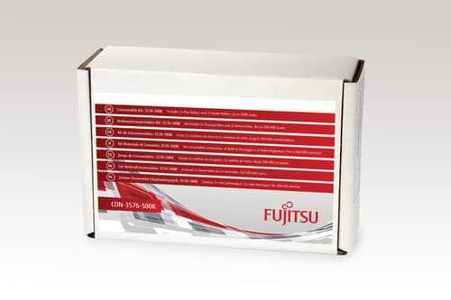 Fujitsu/PFU Consumable Kit: 3576-500K For fi-6670, fi-6750S, fi-6770. Includes 2x Pick Rollers and 2x Brake Rollers. Estimated Life: Up to 500K scans.