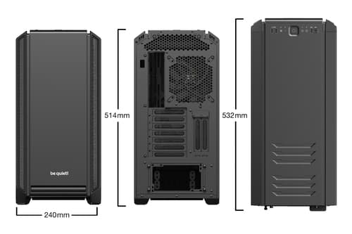 SILENT BASE 601 GAMING CASE — view 3
