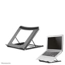 Neomounts NSLS075 - Stand - for notebook - powder-coated steel - black - screen size: 10"-15" - desktop thumbnail 2