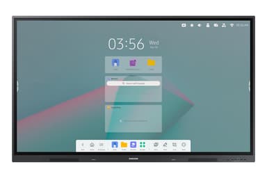 Samsung Interactive Display WA75C - 75" Diagonal Class WAC Series LED-backlit LCD display - education / business - with touchscreen (multi touch) - Android - 4K UHD (2160p) 3840 x 2160