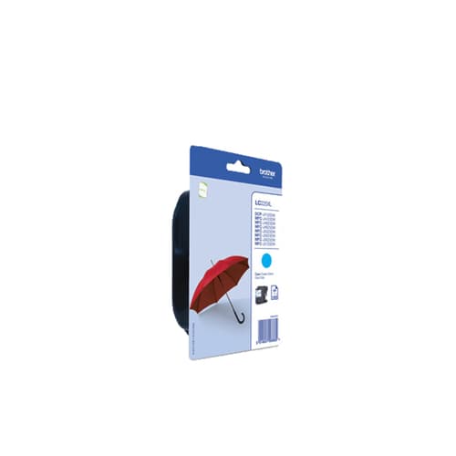 Brother LC225XLCBP - High Yield - cyan - original - blister - ink cartridge - for Brother DCP-J4120, MFC-J4420, J4620, J5320, J5620, J5625, J5720, Business Smart MFC-J4420