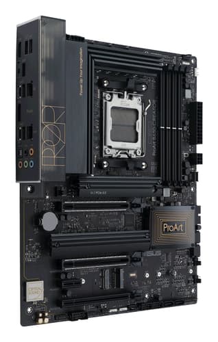 ASUS ProArt B650-CREATOR - Motherboard - ATX - Socket AM5 - AMD B650 Chipset - USB 3.2 Gen 1, USB 3.2 Gen 2, USB-C 3.2 Gen2, USB-C 3.2 Gen 2x2 - Gigabit LAN, 2.5 Gigabit LAN - onboard graphics (CPU required) - HD Audio (8-channel) — view 4