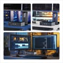 StarTech.com - KVM / audio / USB switch - 2 x KVM / audio / USB - 1 local user - desktop - TAA Compliant thumbnail 6