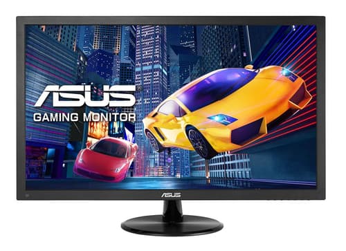 ASUS VP248QG - LED monitor - 24" - 1920 x 1080 Full HD (1080p) - TN - 250 cd/m� - 1000:1 - 1 ms - HDMI, VGA, DisplayPort - speakers - black — view 1
