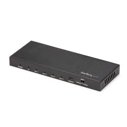 StarTech.com HDMI Splitter - 4-Port - 4K 60Hz - HDMI Splitter 1 In 4 Out - 4 Way HDMI Splitter - HDMI Port Splitter (ST124HD202) - Video/audio splitter - 4 x HDMI - desktop