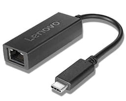 Lenovo USB-C to Ethernet Adapter - Network adapter - USB-C - Gigabit Ethernet x 1 - black - for ThinkSmart Hub 11H1