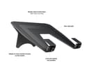 *Non Cancellable/Non Returnable (NCNR)* M LAPTOP HOLDER GAS LIFT ARM BLACK thumbnail 12