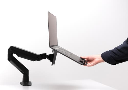 *Non Cancellable/Non Returnable (NCNR)* M LAPTOP HOLDER GAS LIFT ARM WHITE — view 16
