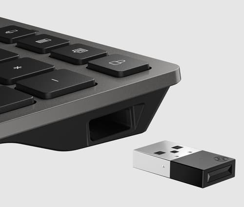 HP 725 Multi-Device Rchrgbl WL KBD — view 10