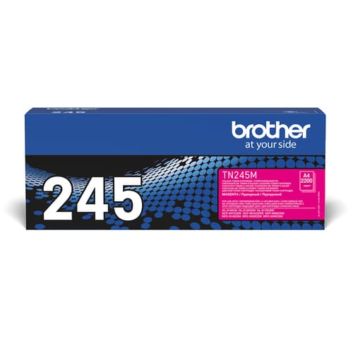 Brother TN245M - Magenta - original - toner cartridge - for Brother DCP-9015, DCP-9020, HL-3140, HL-3150, HL-3170, MFC-9140, MFC-9330, MFC-9340