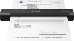 Epson WorkForce ES-50 - Sheetfed scanner - Contact Image Sensor (CIS) - A4 - 600 dpi x 600 dpi - up to 300 scans per day - USB 2.0