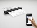 Epson WorkForce ES-60W - Document scanner - Contact Image Sensor (CIS) - A4/Legal - 600 dpi x 600 dpi - up to 15 ppm (mono) / up to 15 ppm (colour) - up to 300 scans per day - USB 2.0, Wi-Fi thumbnail 2