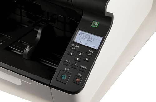 Canon imageFORMULA DR-G2110 - Document scanner - CMOS / CIS - Duplex - 305 x 5588 mm - 600 dpi x 600 dpi - up to 110 ppm (mono) / up to 110 ppm (colour) - ADF (500 sheets) - up to 60000 scans per day - LAN, USB 3.1 — view 3
