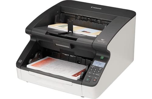 Canon imageFORMULA DR-G2140 - Document scanner - CMOS / CIS - Duplex - 305 x 5588 mm - 600 dpi x 600 dpi - up to 140 ppm (mono) / up to 140 ppm (colour) - ADF (500 sheets) - up to 70000 scans per day - LAN, USB 3.1 — view 3