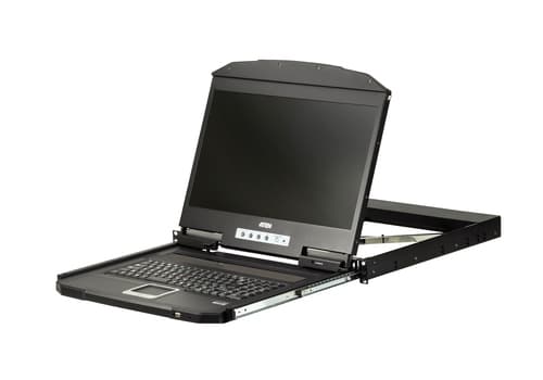 ATEN CL3700NW - KVM console - USB - 18.5" - rack-mountable - 1920 x 1080 Full HD (1080p) @ 60 Hz - 350 cd/m� - 1000:1 - 20 ms - HDMI, 2xUSB - 1U