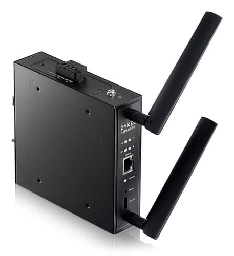 Zyxel NebulaFlex Pro IAP500BE - Radio access point - 4-stream, BE5000, industrial - Wi-Fi 7, 2.5GbE, 1GbE - Wi-Fi 7 - 2.4 GHz, 5 GHz - cloud-managed - rail mountable — view 3