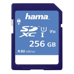 SDXC 256GB CARD CLASS 10 UHS 90MBS