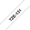 Brother TZe-131 - Self-adhesive - black on clear - Roll (1.2 cm x 8 m) 1 cassette(s) laminated tape - for P-Touch PT-D210, D400, D800, E310, H100, H500, P750, P900, P950, P-Touch Cube Plus PT-P710 thumbnail 1