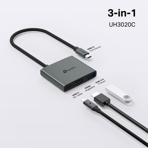 TP-LINK USB TYPE-C 3-PORT HUB
