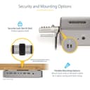 StarTech.com Dual-Laptop USB-C KVM Docking Station, Dual Monitor 4K 60Hz DisplayPort Dock, 5-Port USB Hub, GbE, 90W/45W Power Delivery to Two Laptops, Windows/Mac, 2-Host KVM Dock - Docking station - USB-C 3.2 Gen 2 - 2 x DP - 1GbE - TAA Compliant