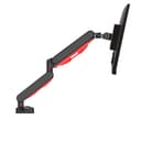 Iiyama DSG3001C-R1 - Mounting kit - adjustable arm - for LCD display - black, dynamic red - screen size: 17"-30" - desk-mountable thumbnail 10