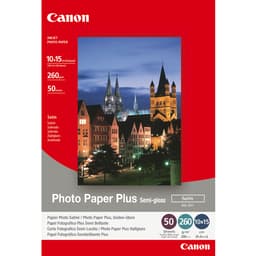 Canon Photo Paper Plus SG-201 - Semi-gloss satin photo paper - 101.6 x 152.4 mm - 260 g/m2 - 50 sheet(s)