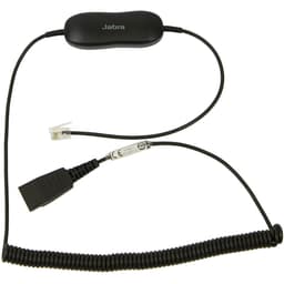 Jabra GN1216 - Headset cable - RJ-9 male to Quick Disconnect male - 2 m - for Avaya one-X Deskphone Edition 96XX, Jabra GN 2000, GN1900, GN2000, BIZ 2400 3in1, GN2000