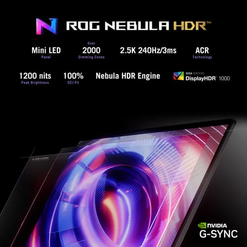 18.0 WQXGA ANTI-GLARE NON-TOUCH,1200NITS(HDR)(2000 ZONE)/B,DCI-P3:100%(240HZ) / Intel ARL HX U9 / GN22-X9 / 32G /� 2TB (performance 1TB+1TB) / Off Black / Win11 — view 13