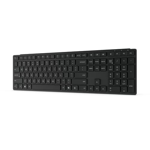 Lenovo Pro 6000 - keyboard - multi-mode - QWERTY - UK - eclipse black Input Device — view 3