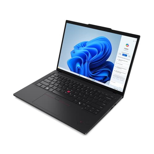 Lenovo ThinkPad T14 Gen 5 21MC - 180-degree hinge design - AMD Ryzen 5 - 8540U / up to 4.9 GHz - Win 11 Pro - Radeon 740M - 16 GB RAM - 512 GB SSD TCG Opal Encryption 2, NVMe - 14" IPS 1920 x 1200 - Gigabit Ethernet - Wi-Fi 6E, Bluetooth - black - kbd: UK - with 1 Year Lenovo Premier Support, CO2 Offset 0.5 ton (2nd Gen) — view 9