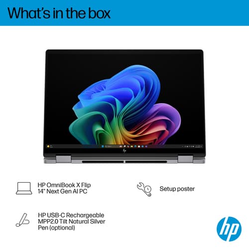 HP OmniBook X FlipNGAI 14-fm0001na Copilot+ PC Intel Core Ultra 7 — view 9