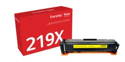 Everyday Yellow Toner replaces HP 219X (W2192X), High Capacity