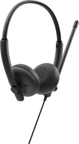 Dell Wired Headset WH125 - Headset - on-ear - wired - USB-A - black — view 4