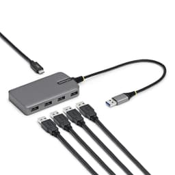 StarTech.com - Hub - 4 x USB 3.2 Gen 1 + 1 x USB-C + 1 x USB-A 3.2 Gen 1 - desktop