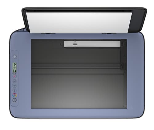 HP Deskjet 2921 All-in-One - Multifunction printer - colour - ink-jet - 216 x 297 mm (original) - A4/Legal (media) - up to 6 ppm (copying) - up to 7.5 ppm (printing) - 60 sheets - USB 2.0, Wi-Fi(n) - black cement with evening fog accents — view 25